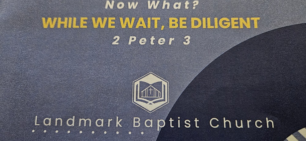 2 Peter: 3 - While We Wait, Be Diligent - Sunday Morning Worship Service Image